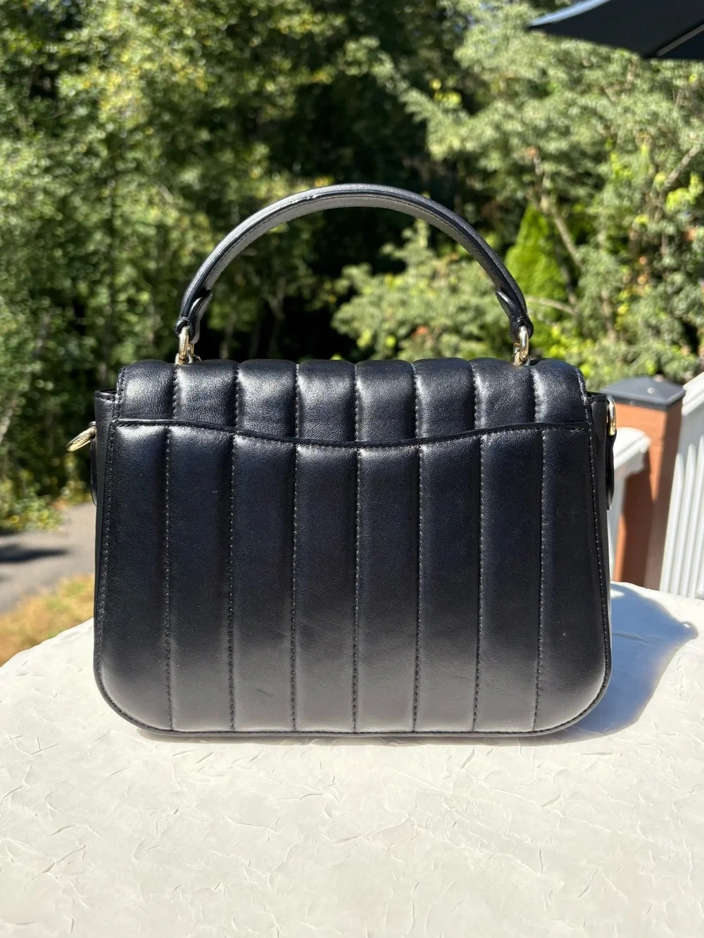COACH Marlie Top Handle Satchhel With Quilting C1558